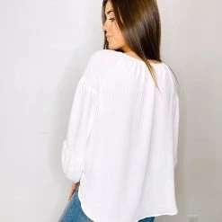 Ces Femme Morgan Bubble Sleeve Top