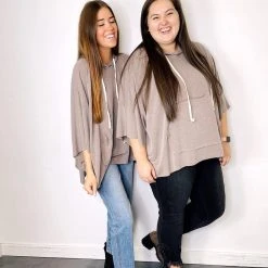 Ces Femme On The Go Oversized Hoodie Top Tops