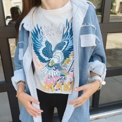 POL Tops Harper Button Up Jacket