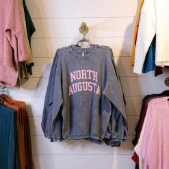 Chicka-D Tops North Augusta Corded Sweatshirt