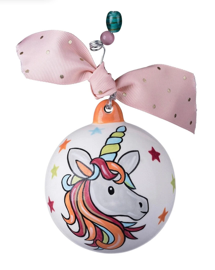Glory Haus Unicorn Ball Ornament - Magical Holiday & Home Decor Gift 3 Glory Haus Unicorn Ball Ornament