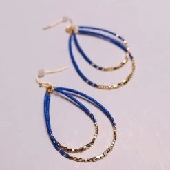 TRENDY Wholesale Teardrop Beaded Earrings Jewelry