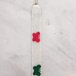 The Swank Company Beaded Crossbody Strap Bags