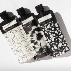 Kitsch Sets Refillable Travel Pouch 3pc Set