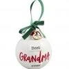 Mudpie Best Grandma Ever Ornament