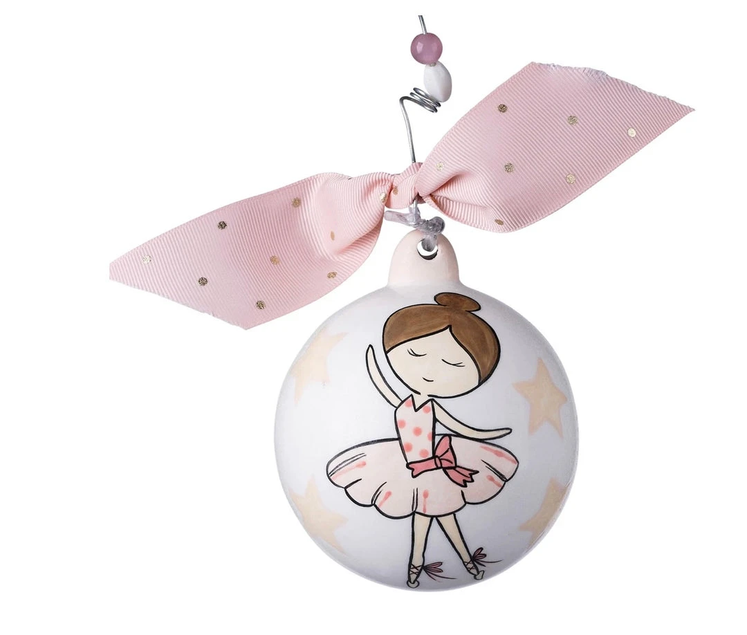 Glory Haus Ballerina Ball Ornament - Elegant Ballet-Themed Gift for Dance Lovers 3 Glory Haus Ballerina Ball Ornament Gifts