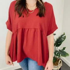 Entro Bailie Babydoll Top