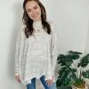 Cherish Misty Brushed Knit Top Tops