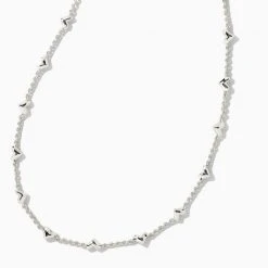 Kendra Scott Haven Heart Strand Necklace Jewelry