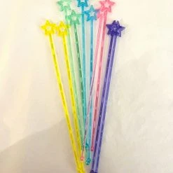 Sugar Mama Shimmer Star Stir Sticks