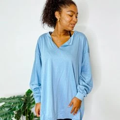 Fantastic Fawn Tops Farrah Oversized Knit Top