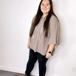 Ces Femme On The Go Oversized Hoodie Top Tops