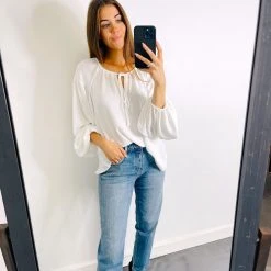 Ces Femme Morgan Bubble Sleeve Top