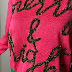 Queen Of Sparkles Merry & Bright Sweater Tops