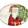 Mudpie Here Comes Santa Platter Lifestyle