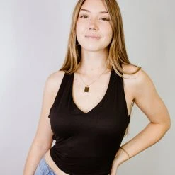 Le Lis Endless Summer Criss Cross Top Tops