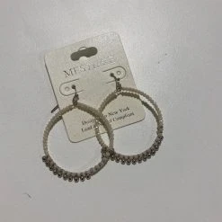 TRENDY Wholesale Beaded Circle Earrings
