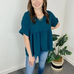 Entro Bailie Babydoll Top