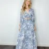 Entro Dresses Victoria Floral Maxi Dress