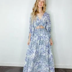 Entro Dresses Victoria Floral Maxi Dress