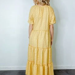 Entro Holly Tiered Midi Dress Dresses