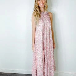 Entro Dresses Lottie Flowy Tiered Maxi Dress