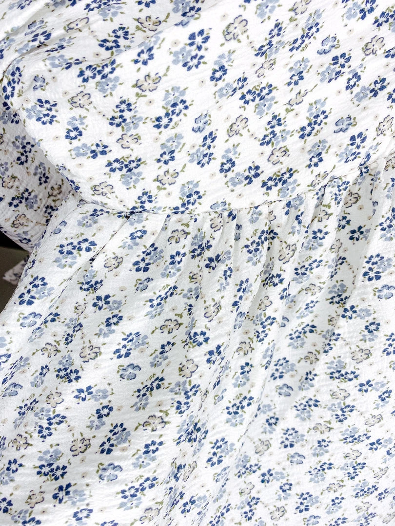 Entro Violet Floral Babydoll Top - Stylish Women's Casual Blouse 10 Entro Violet Floral Babydoll Top