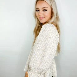 Entro Violet Floral Babydoll Top - Stylish Women's Casual Blouse 15 Entro Violet Floral Babydoll Top