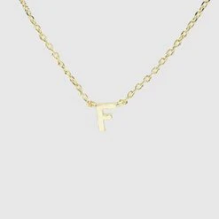 TRENDY Wholesale Initial Gold Dipped Necklace Jewelry