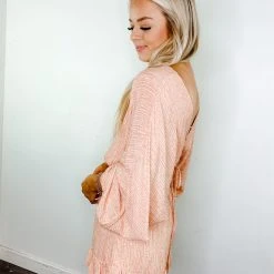 By Together Rompers Natasha Printed Ruffle Romper