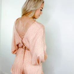 By Together Rompers Natasha Printed Ruffle Romper