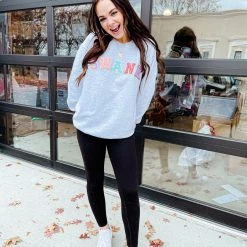 Dash Forward Tops Swank Patch Sweatshirt