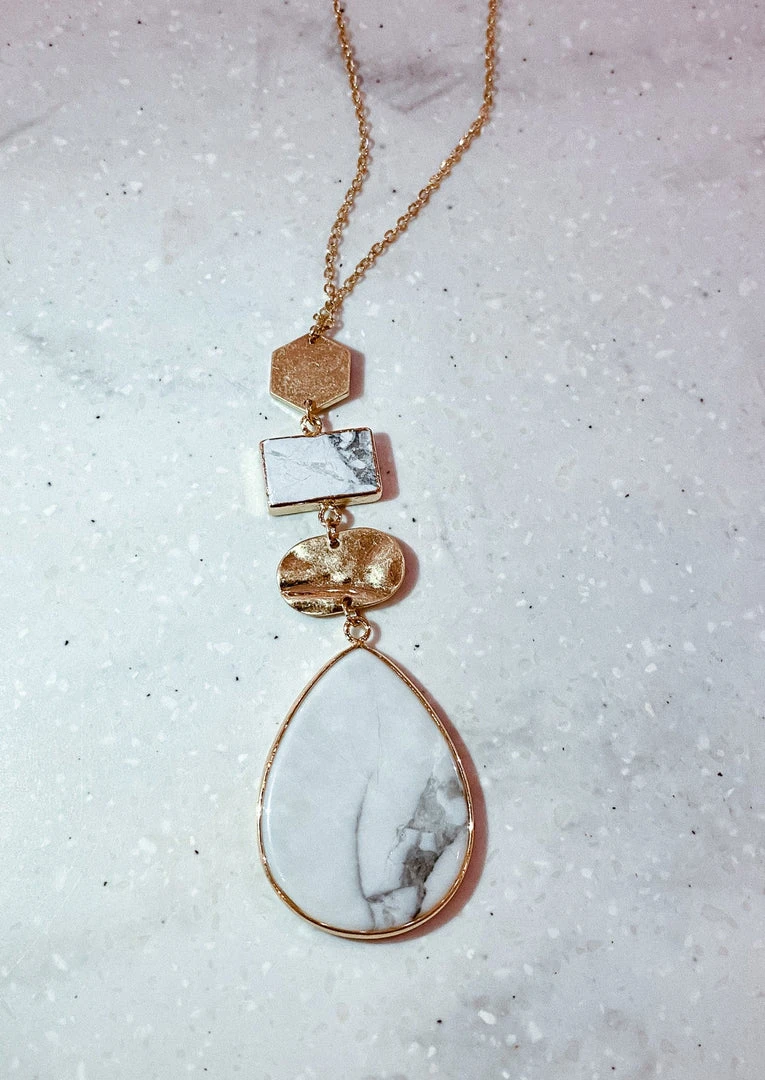 TRENDY Wholesale Tiered Plated Teardrop Necklace - Elegant Jewelry for Women 3 TRENDY Wholesale Tiered Plated Teardrop Necklace Jewelry