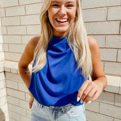 Entro Happy Hour Cowl Neck Top Tops