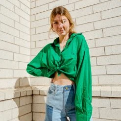 Peach Love Bottoms Indiana Patchwork Denim Shorts