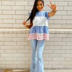 Entro Tops Leah Tiered Top