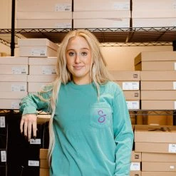 S&S Activewear Tops Long Sleeve Swank Pocket Tee