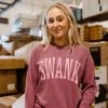 The Swank Company Long Sleeve Varsity Swank Tee Tops