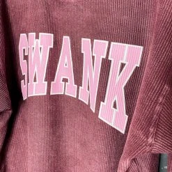 Chicka-D Swank Corded Sweatshirt Tops